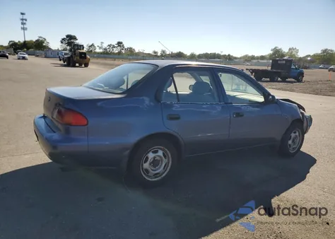 2000 Toyota Corolla Ve из США, поврежденный, VIN 2T1BR12E6YC371260